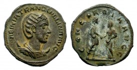 Tranquillina, wife of Gordian III (AD 241-244), antoninianus
Condition: Very Fine

Weight: 4,11 gr
Diameter: 20,60 mm