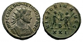 Diocletianus (284-305 AD). AE Antoninianus
Condition: Very Fine

Weight: 3,79 gr
Diameter: 22,50 mm