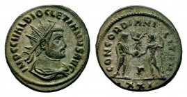 Diocletianus (284-305 AD). AE Antoninianus
Condition: Very Fine

Weight: 4,07 gr
Diameter: 21,40 mm