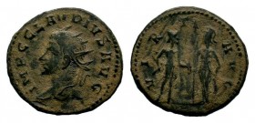 Claudius II (268-270 AD). AE silvered Antoninianus 
Condition: Very Fine

Weight: 3,32 gr
Diameter: 19,35 mm