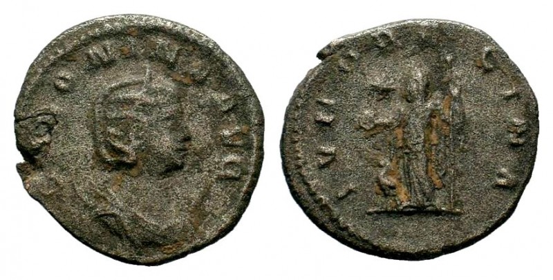 SALONINA, wife of Gallienus, 254-268 AD. AE Antoninianus
Condition: Very Fine

W...