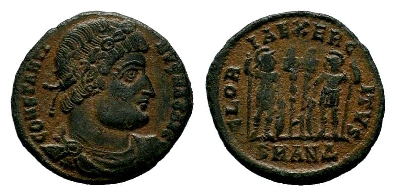 Constantinus I (306-337 AD). AE Follis
Condition: Very Fine

Weight: 1,58 gr
Dia...