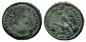 Constantius II (337-361 AD). AE Follis
Condition: Very Fine

Weight: 5,29 gr
Diameter: 22,60 mm