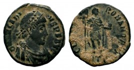 Arcadius. A.D. 383-408. AE 
Condition: Very Fine

Weight: 4,40 gr
Diameter: 20,90 mm