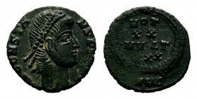 Constans (337-350 AD). AE
Condition: Very Fine

Weight: 0,90 gr
Diameter: 13,40 mm