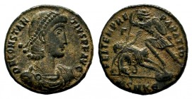 Constantius II as Caesar (324-337 AD). AE Follis
Condition: Very Fine

Weight: 5,63 gr
Diameter: 22,15 mm
