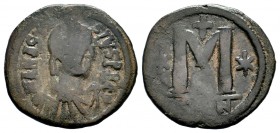 Anastasius I. 491-518. AE follis
Condition: Very Fine

Weight: 16,79 gr
Diameter: 34,00 mm