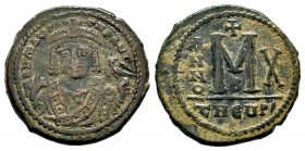 Maurice Tiberius (582-602) AD.
Condition: Very Fine

Weight: 10,99 gr
Diameter: 28,35 mm
