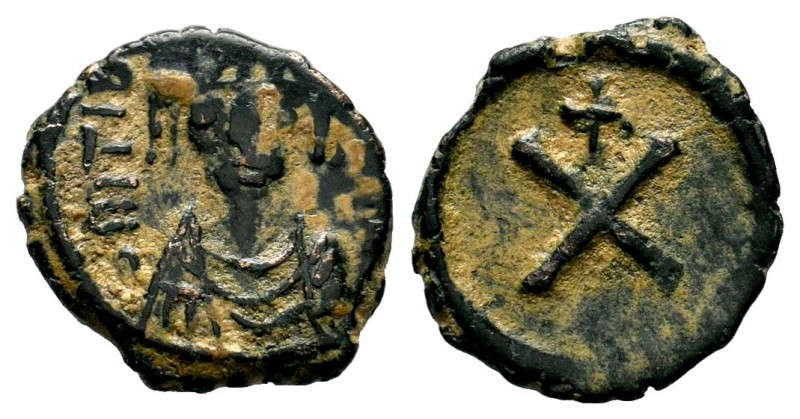 Maurice Tiberius (582-602) AD.
Condition: Very Fine

Weight: 2,31 gr
Diameter: 1...
