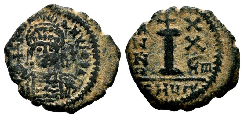 Justinian I, 527-565 AD.
Condition: Very Fine

Weight: 4,24 gr
Diameter: 20,00 m...