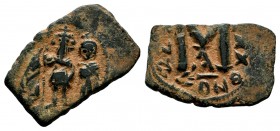 Heraclius. 610-641. AE follis
Condition: Very Fine

Weight: 3,92 gr
Diameter: 17,10 mm