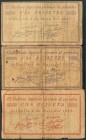 SOLIVELLA (TARRAGONA). 0´25 Pesetas, 0´50 Pesetas y 1 Peseta. 2 de Mayo de 1937. (González: 10025/27). Inusual. RC.