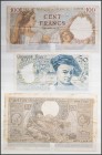 Conjunto de 70 billetes extranjeros de diversas calidades y épocas. A EXAMINAR.