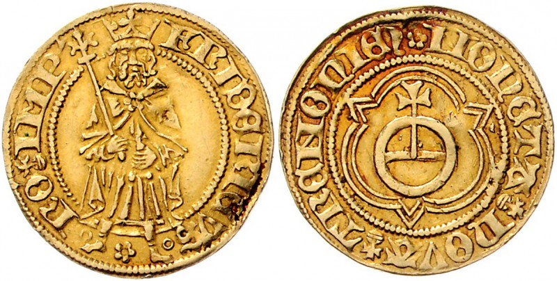 Deutschland Dortmund
Friedrich III. von Habsburg 1452 - 1493 Goldgulden o. J. m...