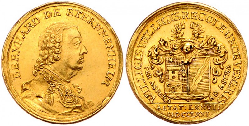 Deutschland Schlesien
Bernhard Winkler von Sternheim Goldmedaille 1771 Gymnasia...