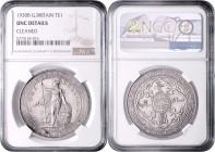 Großbritannien George V. 1910 - 1936
 Trade Dollar 1930 B in NGC Holder. Bombay. 26,87g. KM Tn5, Schön H1. stgl