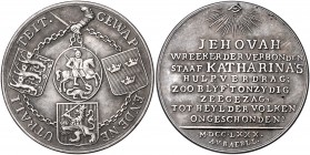 Russland Katharina II. 1762 - 1796
 Medaille 1780 auf die von der Zarin vorgeschlagene Neutralität zwischen Rußland, Dänemark, Schweden und den Niede...