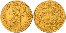 Ferdinand II. als Kaiser 1619 - 1637
 Dukat 1633 Graz. 3,43g. Her. 189 ss/vz