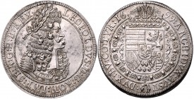 Leopold I. 1657 - 1705
 Taler 1699 Hall. 28,42g. Her. 647 f.stgl