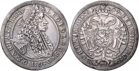 Leopold I. 1657 - 1705
 Taler 1704 GE Prag. 28,60g. Her. 659 ss/vz