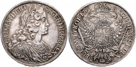 Carl VI. 1712 - 1740
 Taler 1731 Wien. 28,80g. Her. 308 ss/vz