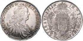 Franz I. Stephan von Lothringen 1745 - 1765
 Taler 1751 HA Hall. 28,20g. Her. 129 vz/stgl