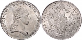 Franz I. 1804 - 1835
 Taler 1809 C Prag. 28,04g. Fr. 208 vz