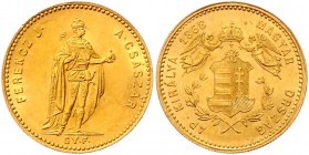Franz Joseph I. 1848 - 1916
 Dukat 1868 GY.F Nagybanya. 3,44g. Fr. 1706 f.stgl
