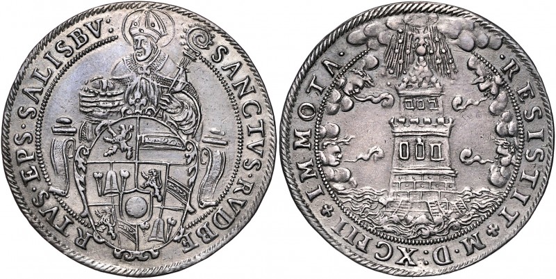 Salzburg - Erzbistum Wolf Dietrich von Raitenau 1587 - 1612
 1/2 Turmtaler 1593...