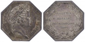 Frankreich Louis Philippe 1830 - 1848
 Ag - Jeton o. J. Paris. 13,98g. Gadoury 3416 vz