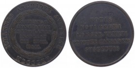 Franz I. 1806 - 1835
 Br. - Medaille 1815 auf den Besuch des Erzherzogs Johann in der Mailänder Münze, ohne Sig., Dm 37,5 mm. Wien. 22,66g. Mont. 241...