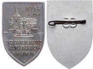 Anstecker / Orden 1964 ÖKB Ortsverband-Fahnenweihe Altlengbach. 3,60g. 40x27mm vz