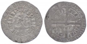 Belgien Louis de Nevers Decrécy 1322 - 1346
 Gros d´Argent o. J. 3,56g. Gaillard 201/2, de Mey 149. ss