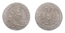 Rudolph II. 1576 - 1612
 Taler 1609 Nachprägung - Blei/Zinn. Kuttenberg. 28,13g. vergl. Zu Dav. 3028 stgl
