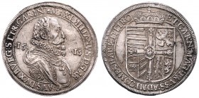 Erzherzog Maximilian 1612 - 1618
 Taler 1615 Hall. 28,42g. M./T. 396, Dav. 3321 ss