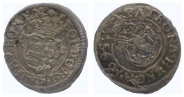 Leopold I. 1657 - 1705
 Denar 1695 KB Kremnitz. 0,54g. Her. 1983 f.stgl