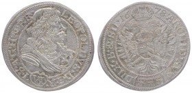 Leopold I. 1657 - 1705
 VI Kreuzer 1678 SHS Breslau. 3,06g. Her. 1208 vz/stgl
