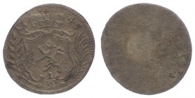 Maria Theresia 1740 - 1780
 1/2 Kreuzer 1745 Graz. 0,57g. Her. 1499, Eyp. 49 vz