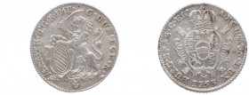 Maria Theresia 1740 - 1780
 Escalin 1753 R Antwerpen. 4,80g. Her. 1995 ,Eyp. 429 f.vz