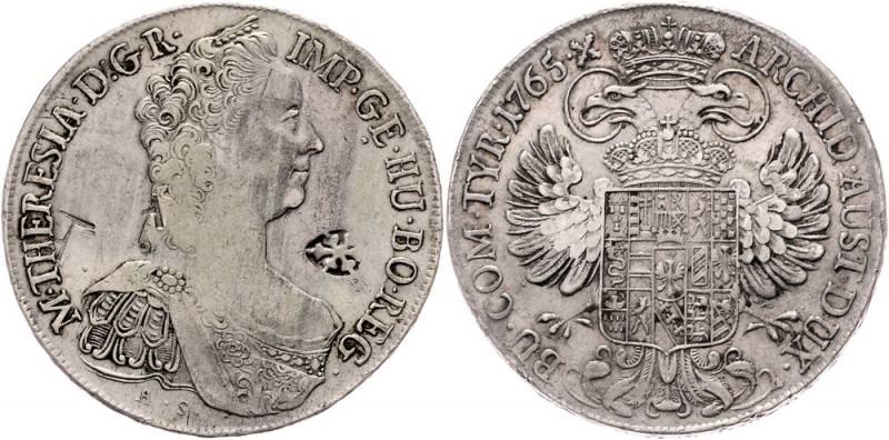 Maria Theresia 1740 - 1780
 Taler 1758 mit Gegenstempel von Celebes-Java, Madur...