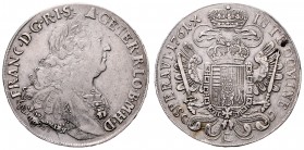 Franz I. Stephan von Lothringen 1745 - 1765
 Taler 1761 IZV Wien. 28,15g. Her. 121 ss