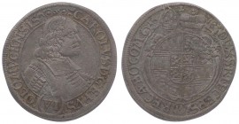 Olmütz Karl II. von Lichtenstein 1664 - 1695
 VI Kreuzer 1678 2,78g. Suchomel/Videman 349 ss
