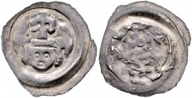 Salzburg - Erzbistum Mittelalter
Philipp von Kärnten 1247 - 1256 Friesacher Pfennig o. J. Friesach. 0,65g. Pr. 28 ss