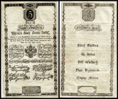 Wiener Stadt Banco (Gulden)
 5 Gulden 1.6.1806, Richter-39, K&K-41a II/III