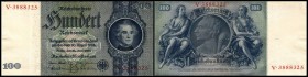 Österreich im III. Reich (1938/1945)
 100 RM 1935, Ser. B/V, zu Richter-246a, K&K-197b, Gr-183c Zwischenform (ausgegeben 1941/42) I