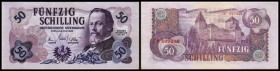 Österreichische Nationalbank (ab 1945)
 50 Schilling 2.7.1962, Richter-292, K&K-247a I