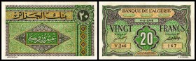 Banque de L`Algérie
 20 Francs 4.6.1948, P-103 II-