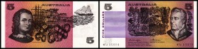Australia (Reserve Bank)
 5 Dollars o.D.(1976, Knight-Wheeler) P-44b2 I-
