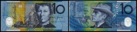 Australia (Reserve Bank)
 10 Dollars (19)98 MacFarlane-Evans, P-52b I