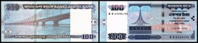 Bangladesh Bank
 100 Taka 2002/Sign. G8, Monument links, 154 x 65 mm, P-42a I